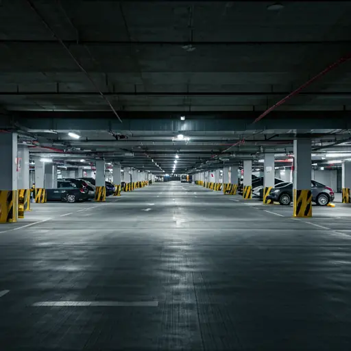 Modern parking facility
